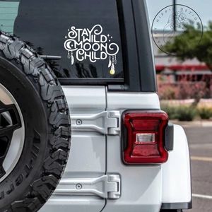 Stay Wild Moon Child Car Decal